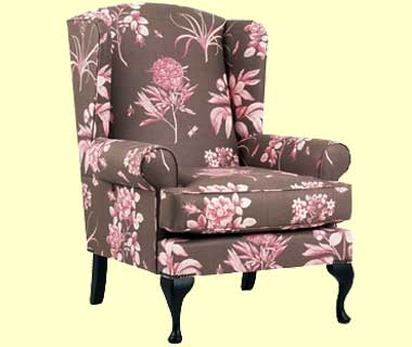 Queen Anne Wing Chair